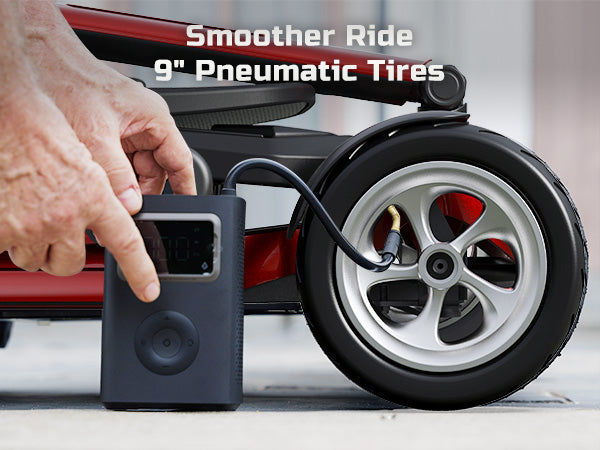 SUGOGO mobility scooter lifestyle detail