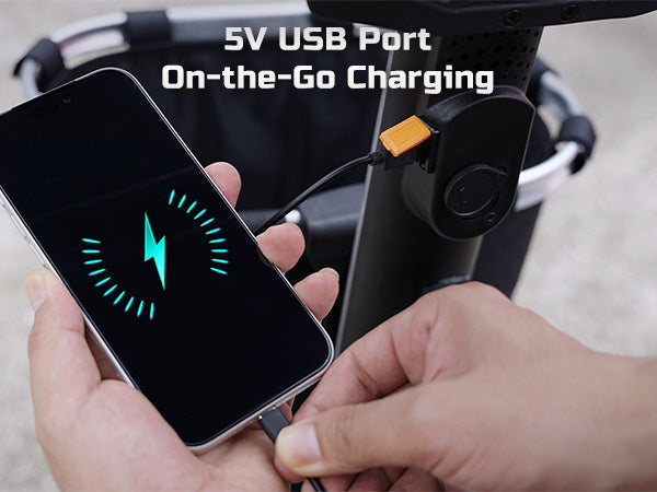 SUGOGO mobility scooter lifestyle detail