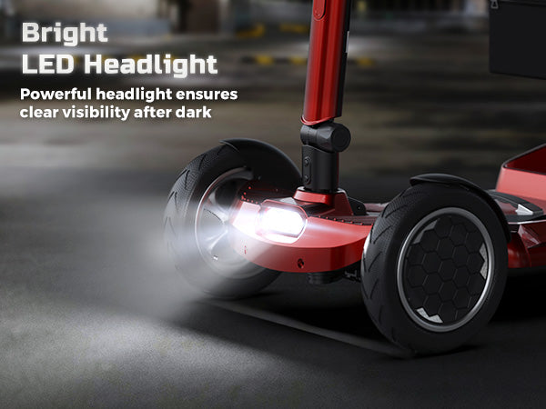 SUGOGO mobility scooter lifestyle detail