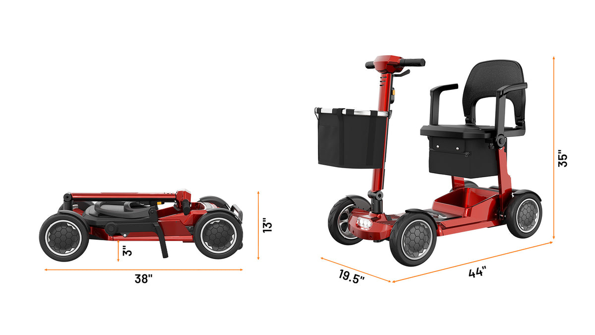 SUGOGO scooter dimensions